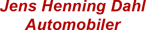 Jens Henning Dahl Automobiler